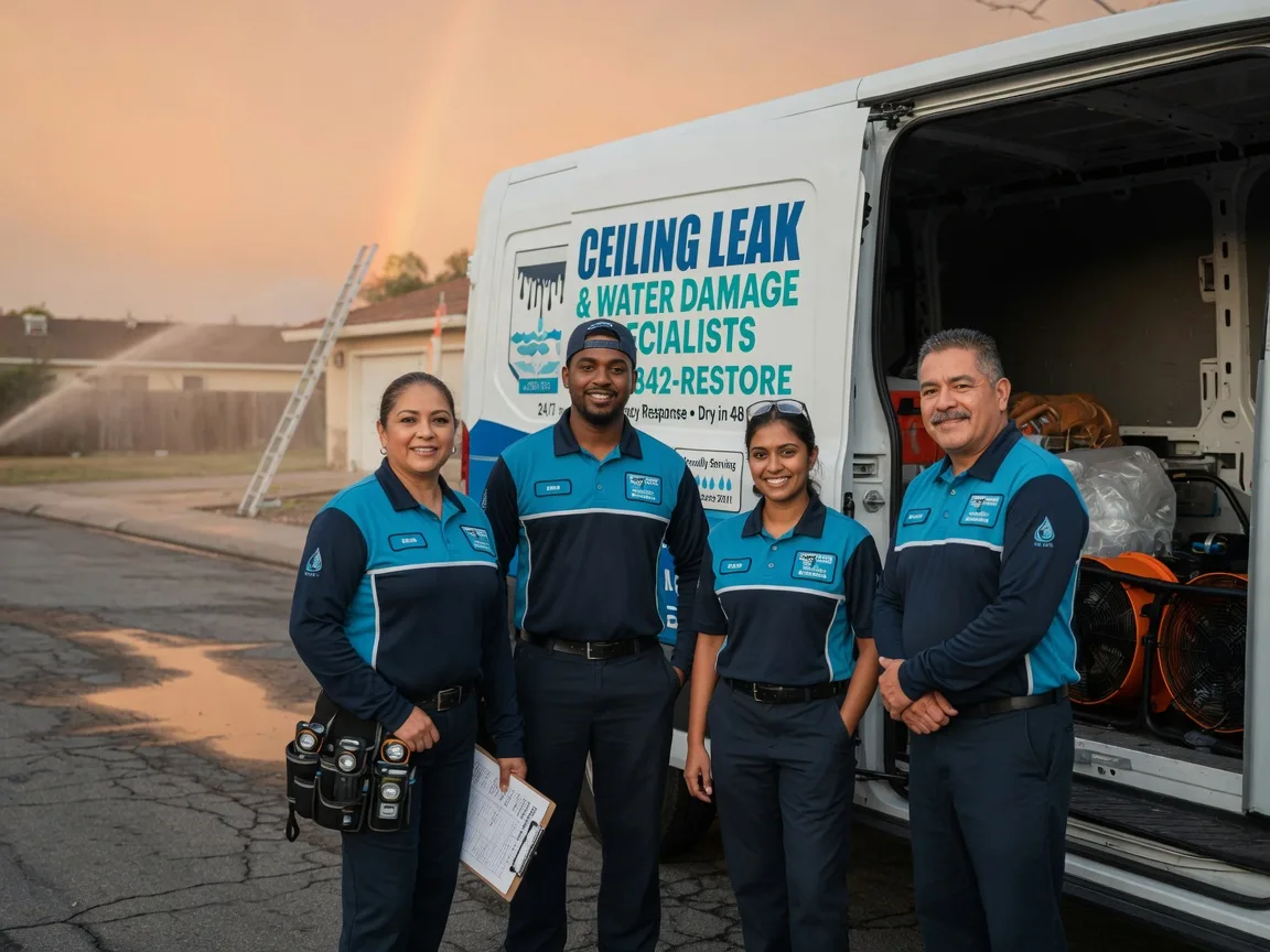 Ceiling Leak Cleanup company in Northport, MI