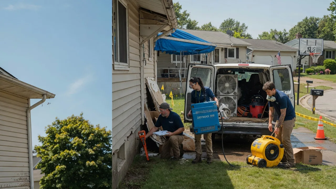 Ceiling Leak Cleanup in Northport, MI near me